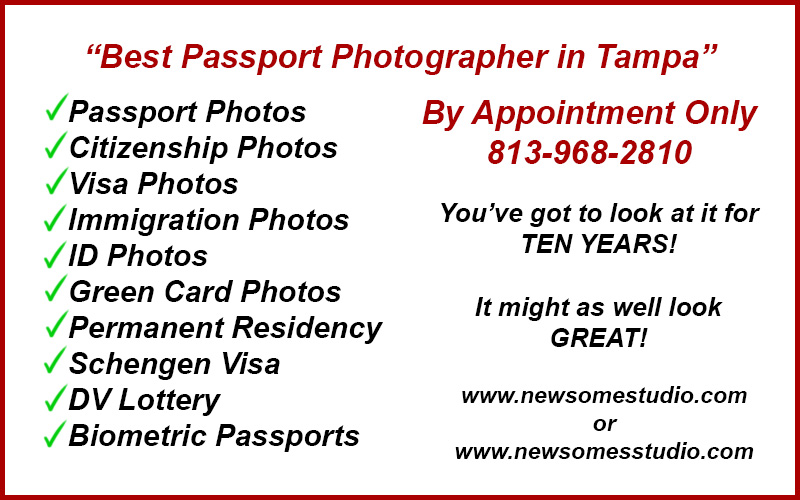 Best Passport Photographer in Tampa